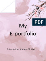 Ana Mae Mait e Portfolio