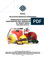 Modul Pelatihan Berbasis Kompetensi Menerapkan Prinsip-Prinsip Keselamatan Dan Kesehatan Kerja (K3) Di Tempat Kerja LOG.0001.002.01