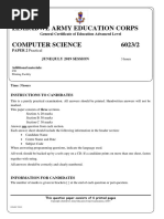 ZAECComp Science 6023 Paper 2 2019