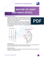 Interference of Light Waves - Revision Session-Handbook