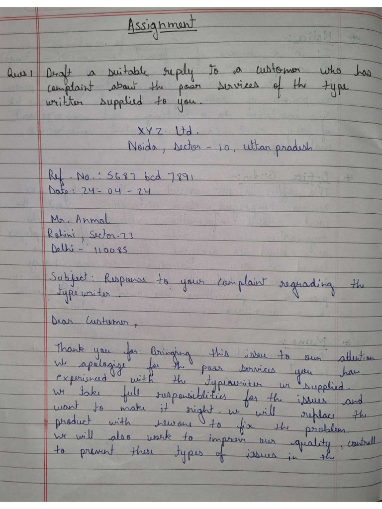 Mohit Bhatt BBA 2B BC Assignment | PDF