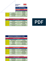 Jadwal Pertandingan U10 & U13 Regional