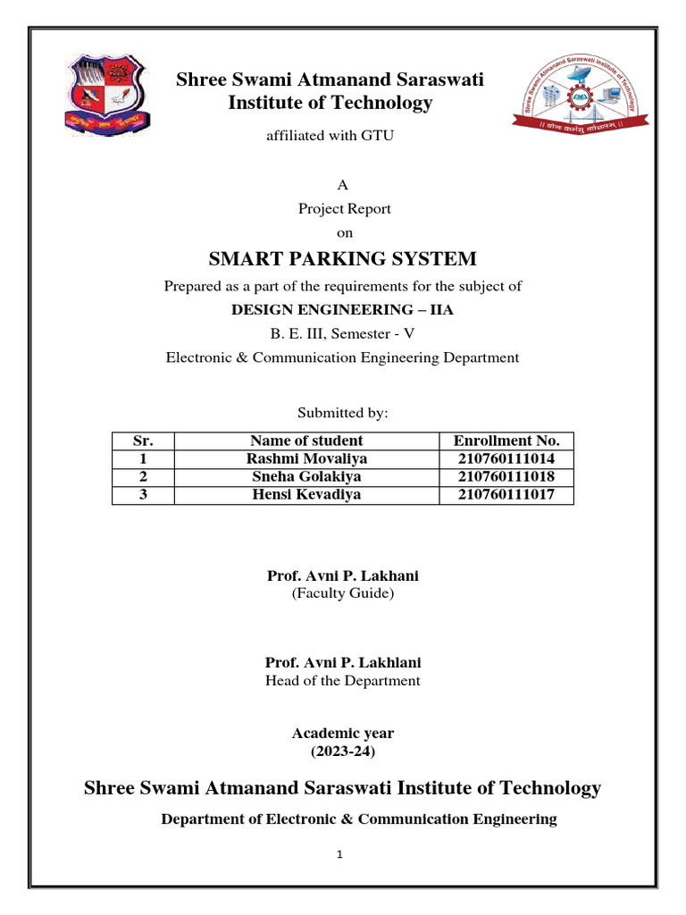 De-2A Final Final Report 6th Sem | PDF | Computer Engineering ...