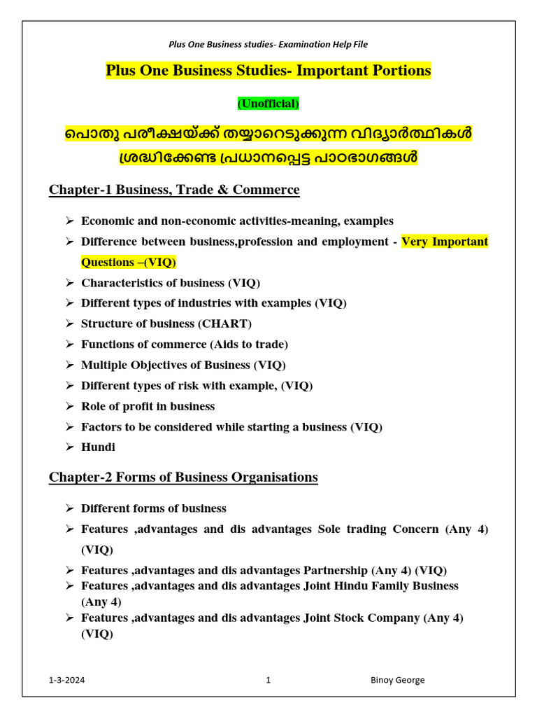 PLUS ONE BUSINESS STUDIES TEXTBOOK PDF DOWNLOAD ENGLISH MEDIUM visual data 7