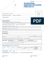 International Application Form - 2024