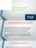 Emerging Trends in Accounting