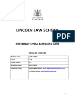 International Business Law 2023-2024 Module Handbook - Updated (Nov 23)