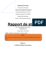 Mon rapport