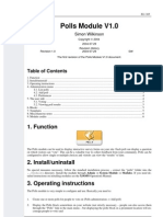 XOOPS - Polls Module