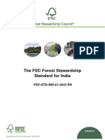 FSC-STD-IND-01-2022 EN - The FSC Forest Stewardship Standard For India