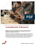Reglamento Parcial de La Ley Orgánica de Ciencia, Tecnología e Innovación - Boletín de Actualización Tributaria - PWC Venezuela