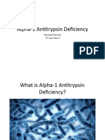 alpha-1 antitrypsin deficiency