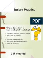 Vocabulary Practice