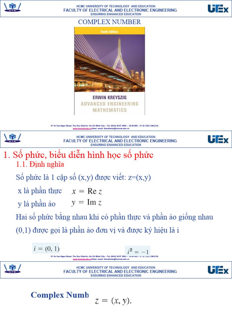 Complex Numbers in Electrical Engineering | PDF | Ho Chi Minh City ...