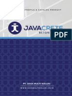 Javacrete brochure New