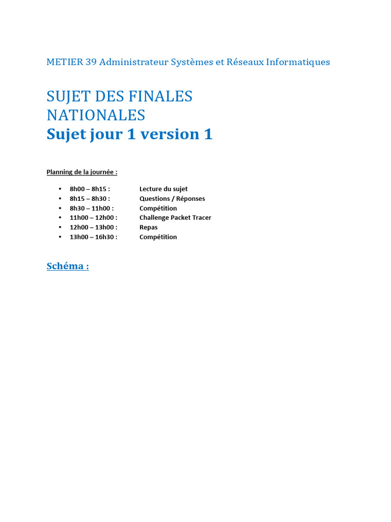 Configuration Réseau Entreprise | PDF | Adresse IP | Système de noms de ...