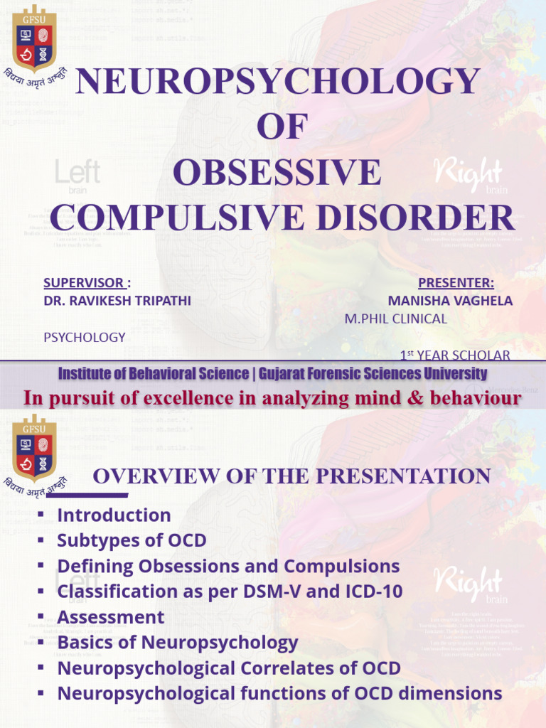 Neuropsychology of OCD Overview | PDF | Obsessive–Compulsive Disorder ...
