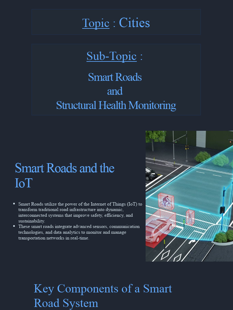 Iot Presentation 09 19 Smart Roads And Structural Health Pdf