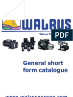 General Short Form Catalogue: Walrus Pumps UK Limited