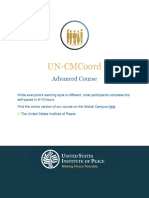 UN CMCoord Course