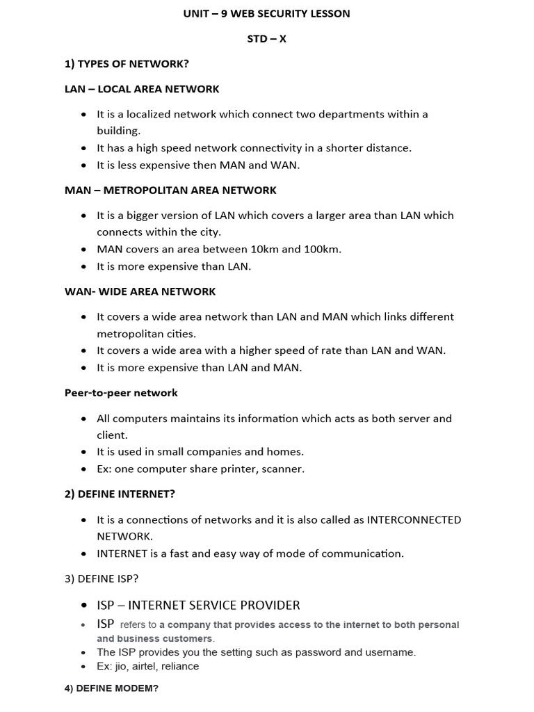 Web Security Concepts for Students | PDF | Computer Network | Blog
