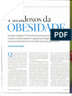 Paradoxos Da Obesidade - Wolfgang Stroebe - pág 18-23 - Nutrição - Emagrecimento - Saúde