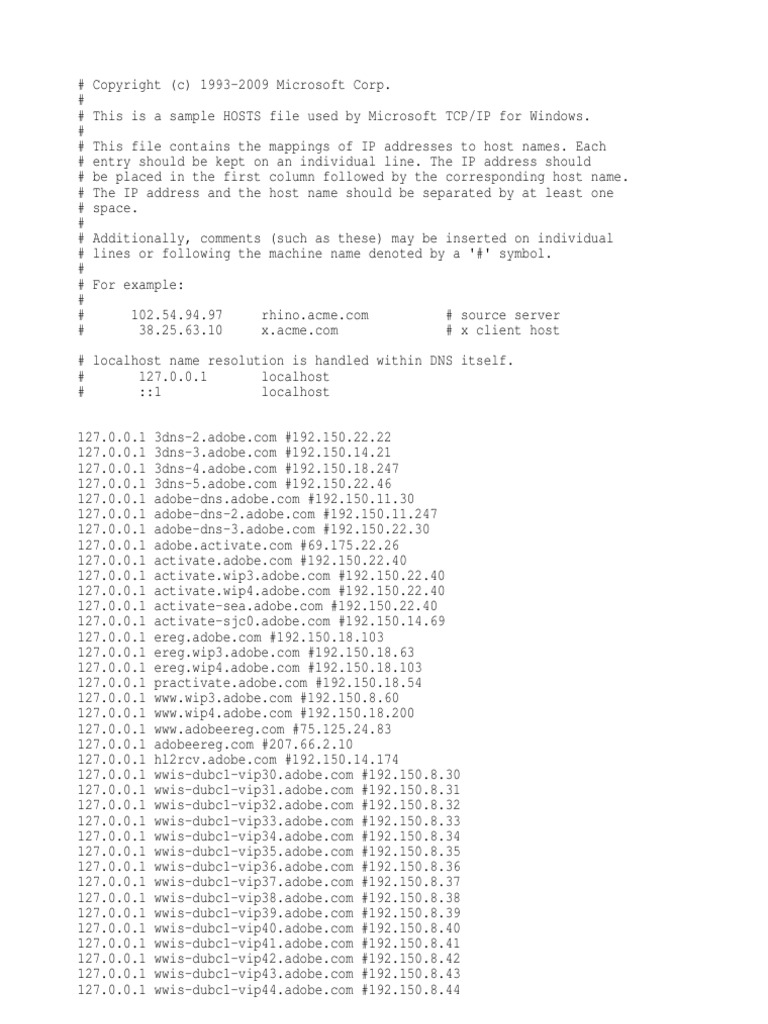 Hosts | PDF | Data Transmission | Network Protocols