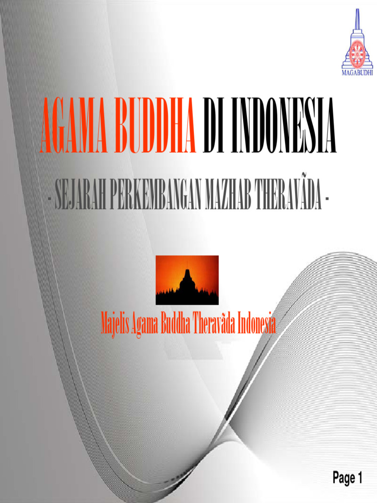 Penyebaran agama Buddha di Sriwijaya