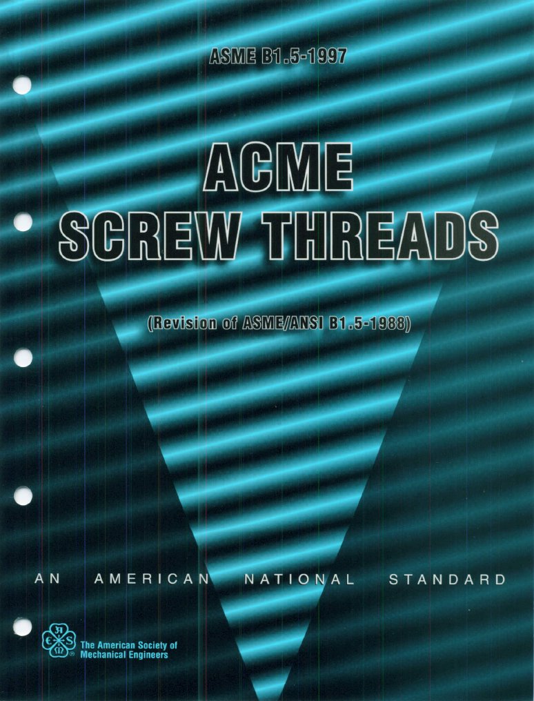 Norma Acme Screw Threads | PDF