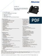 Akuvox Product Datasheet - SP-R55G