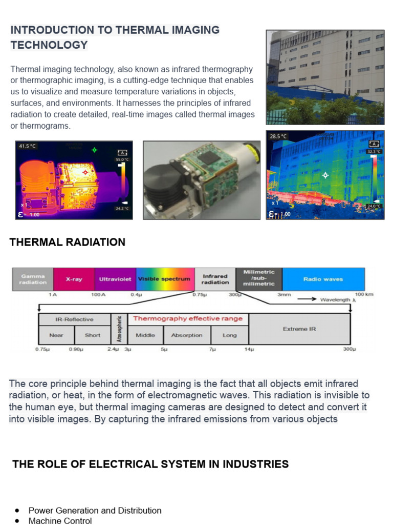 Thermal Imaging for Electrical Systems | PDF | Thermography | Infrared