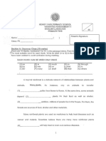 P5 English WA1 2023 HenryPark Exam Papers