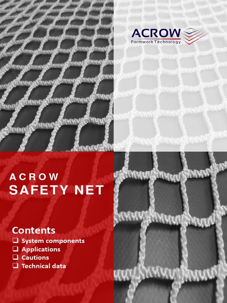 Acrow Safety Net: Components & Uses | PDF | Home & Garden | Computers