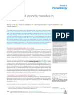 The Ecology of Zoonotic Parasites in the Carnivora