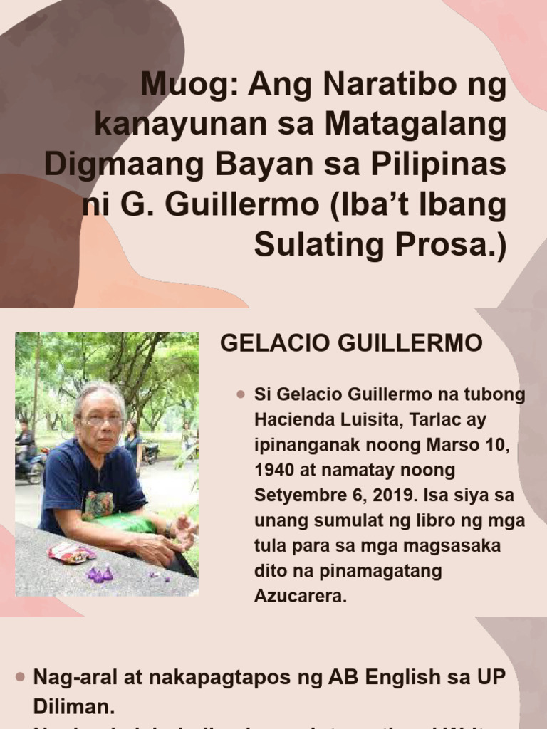 Muog NG Kasanayan Sa Matagalang Digmaang Bayan | PDF