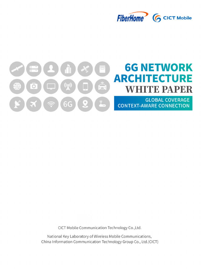 6g Network Architecture White Paper Pdf Computer Network Computer