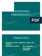 Patologia Patologia Tiroidian Tiroidiană Ă 22 Tiroidian Tiroidiană Ă 22