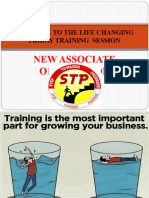 Welcome To The Life Changing Friday Training