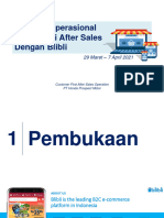 Materi Training Operasional Kolaborasi After Sales Dengan Blibli (Sent To Dealer)