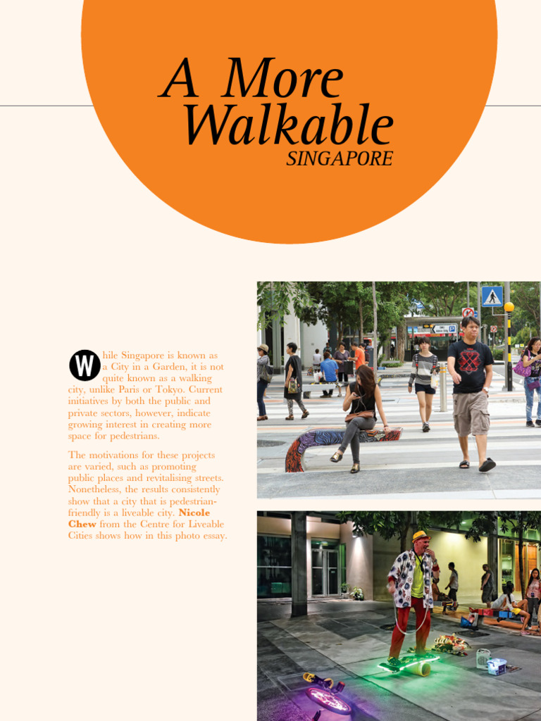 Enhancing Walkability in Singapore | PDF | Urban Planning | Urbanization