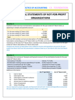 CA Foundation Nov 2023 Accounting - Non Profit Organisations