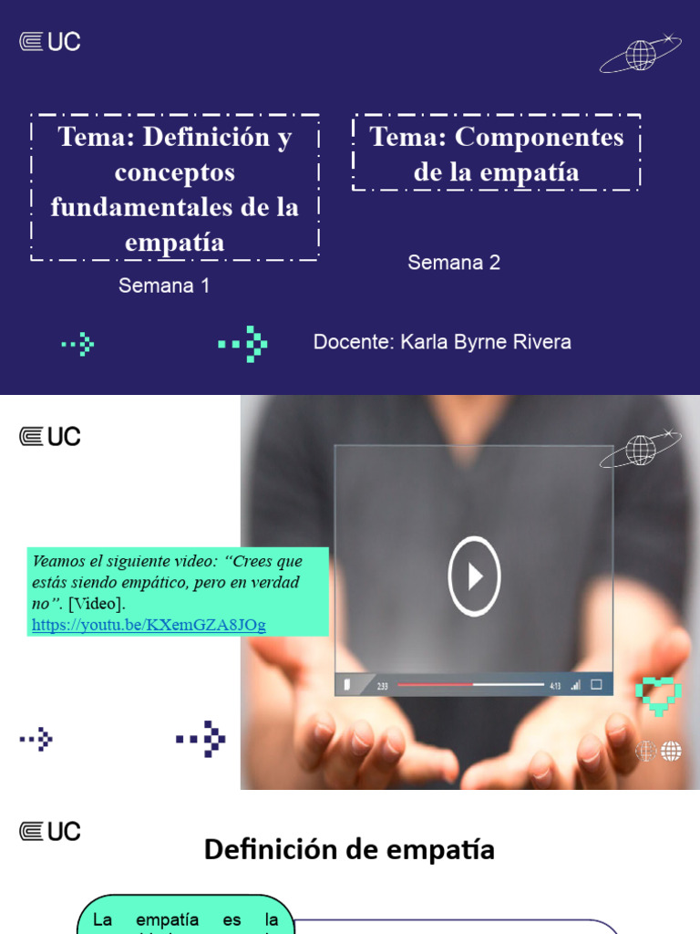 Empatía en la Terapia | PDF | Empatía | Las emociones