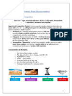 Summary Final Microeconomics