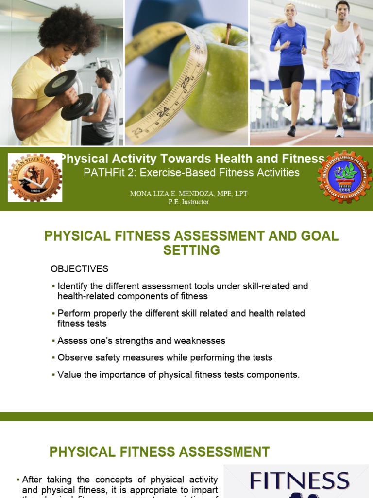 Physical Activity Towards Health and Fitness Pathfit 2 ExerciseBased