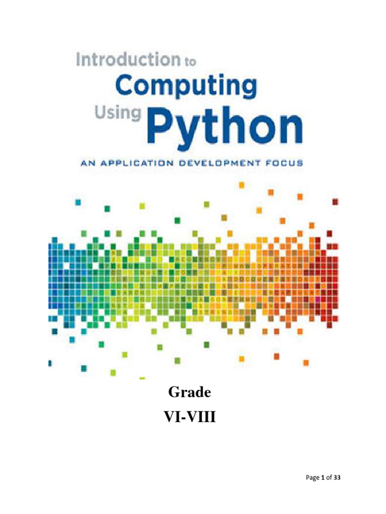 Python booklet for beginners | PDF | Programming Language | Data Type