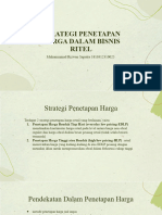 strategi penetapan harga bisnis ritel