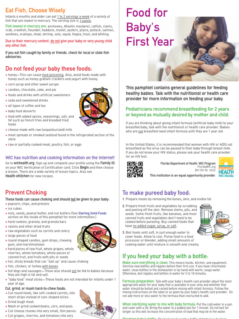 Guidelines for Feeding 6-Month-Olds | PDF | Foods | Breastfeeding