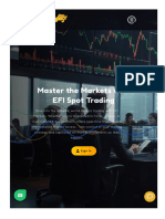 Master The Markets With EFI Spot Trading