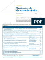 Candida Screening Questionnaire_Spanish
