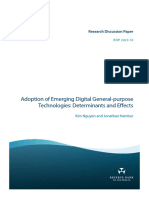 Adoption of Emerging Digital General-Purpose Technologies: Determinants and Effects